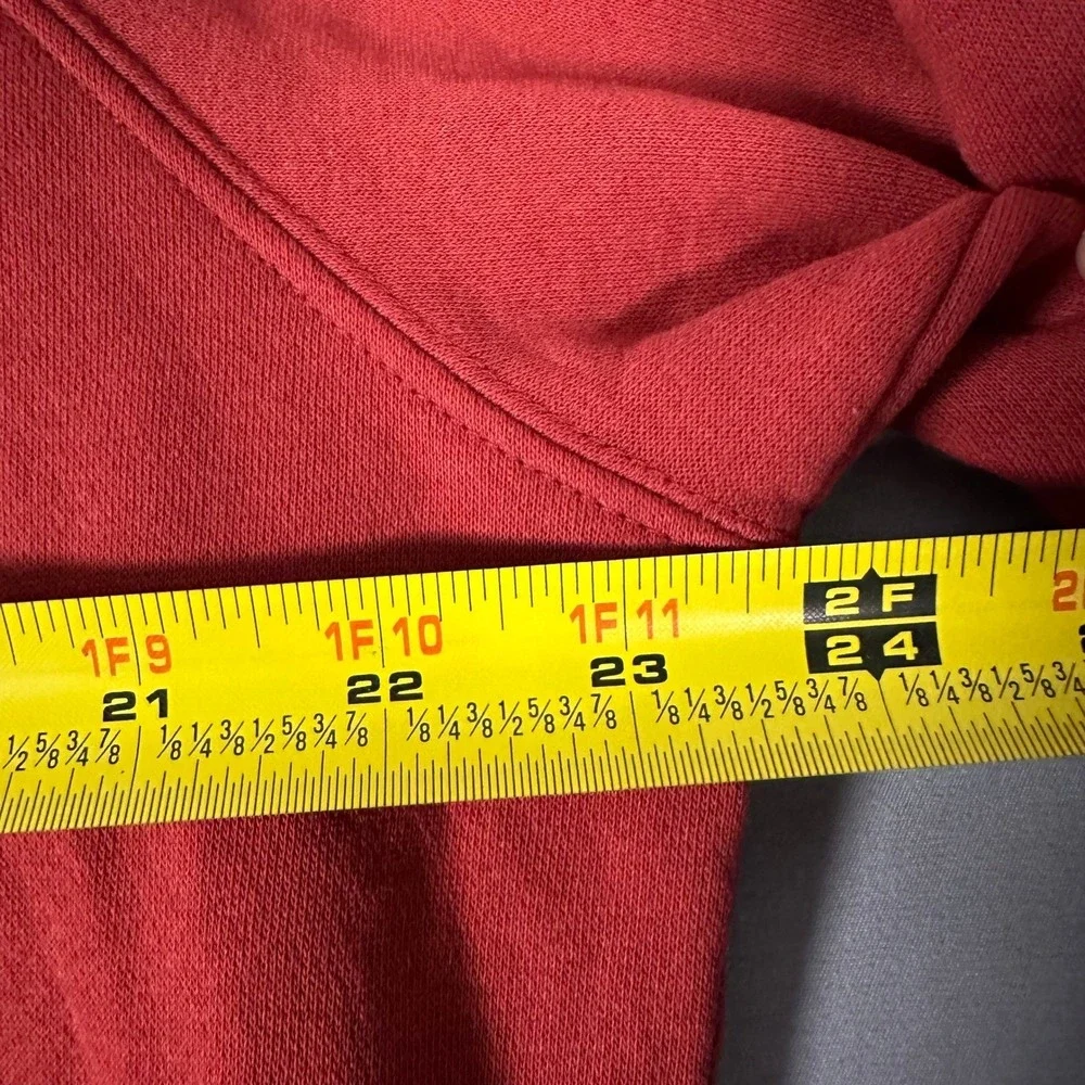 Dr Pepper Red Graphic Sweatshirt Mens Medium Raglan Distressed Logo